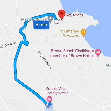 別荘 Kounis Chalkís